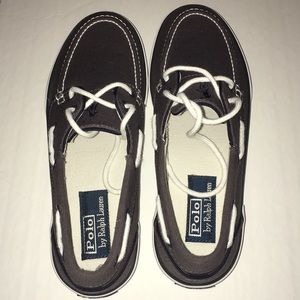Mens Polo Ralph Lauren Boat Shoes sz 8